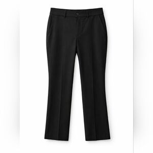 Express Columnist Boot Mid Rise Black Dress Pants